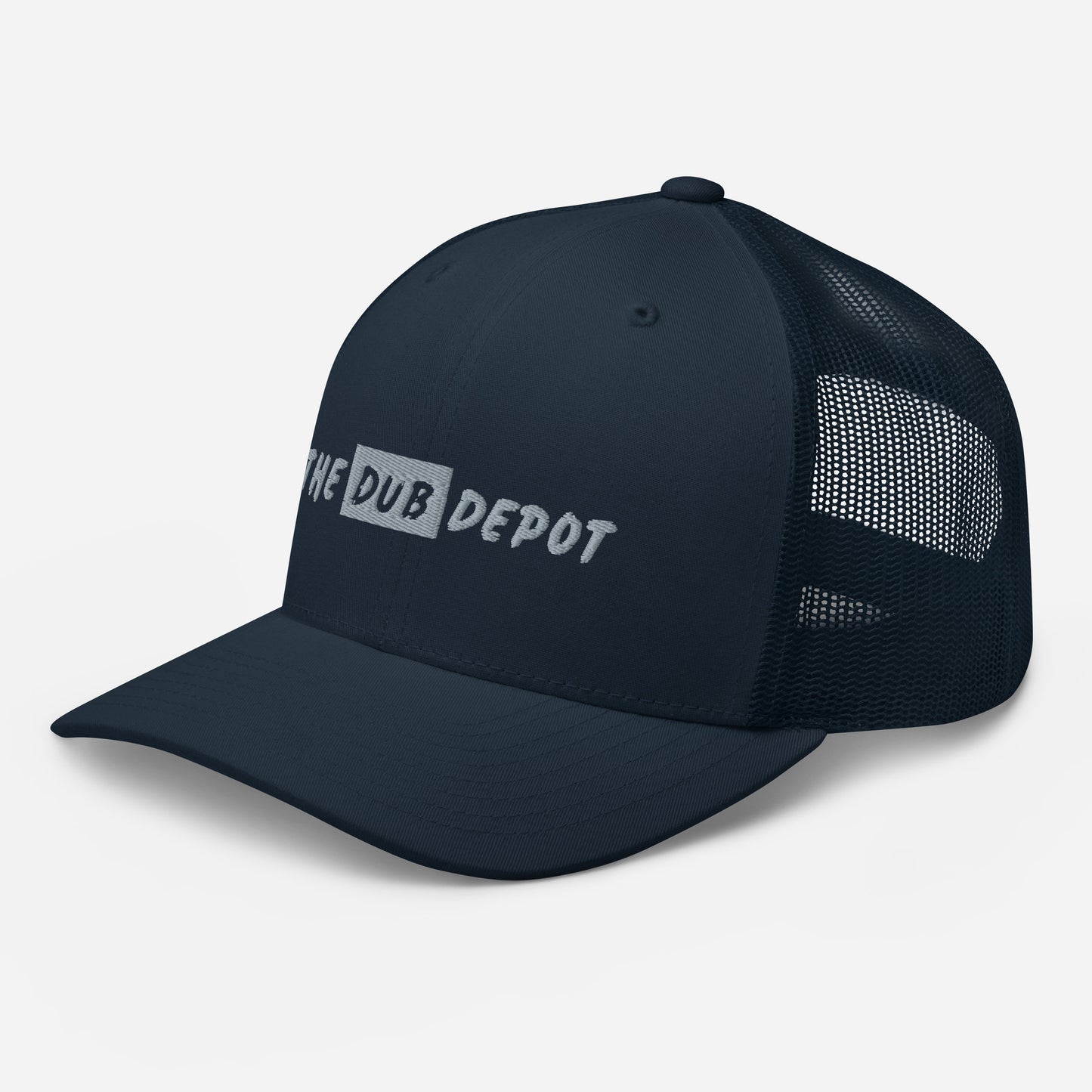 Grey Logo Trucker Cap