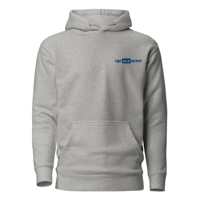 Blue Logo Hoodie