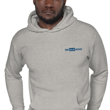 Blue Logo Hoodie